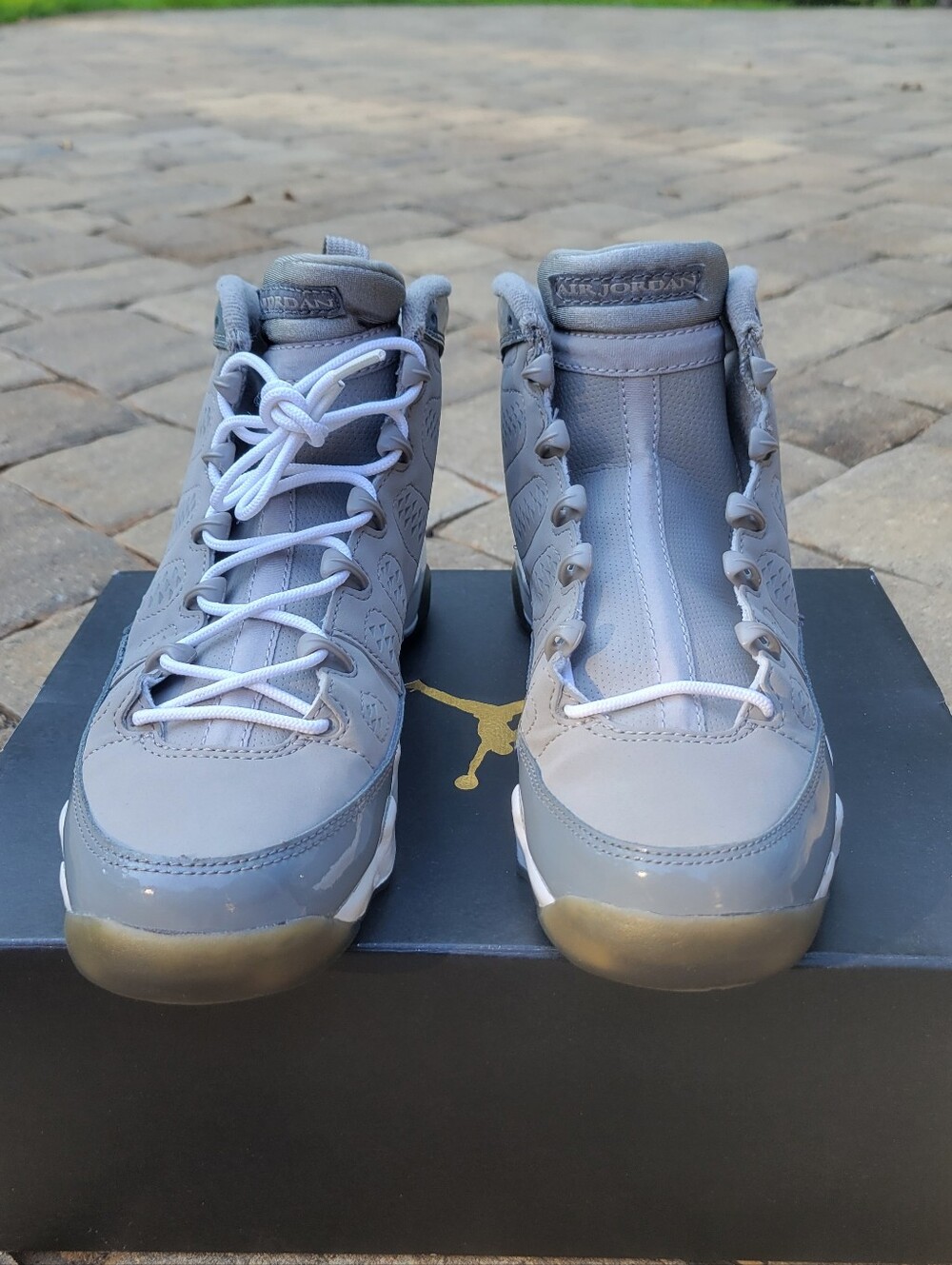 Jordan 9 Retro (GS) "Cool Grey' - Picture 3 of 8